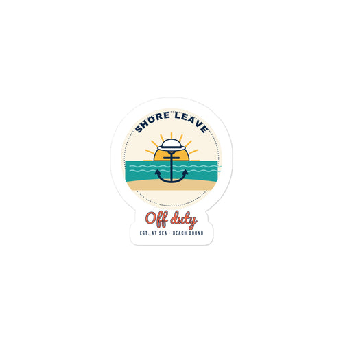 Shore Leave Anchor Sticker