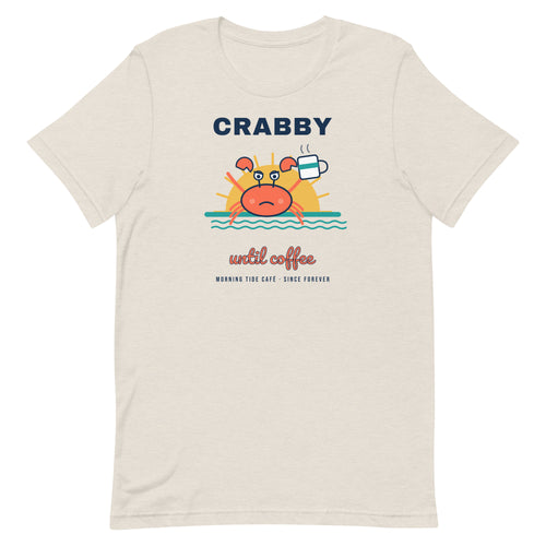 Crabby Until Coffee T-Shirt