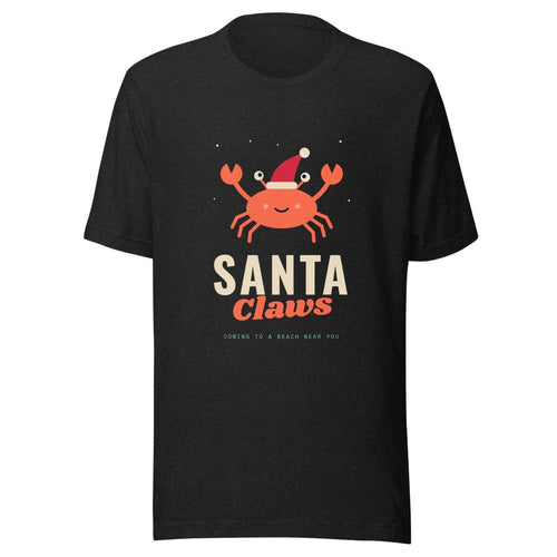 Santa Claws Christmas Crab T-Shirt