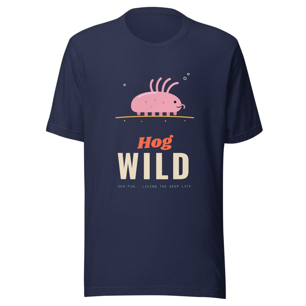 Hog Wild Sea Pig T-Shirt - Navy