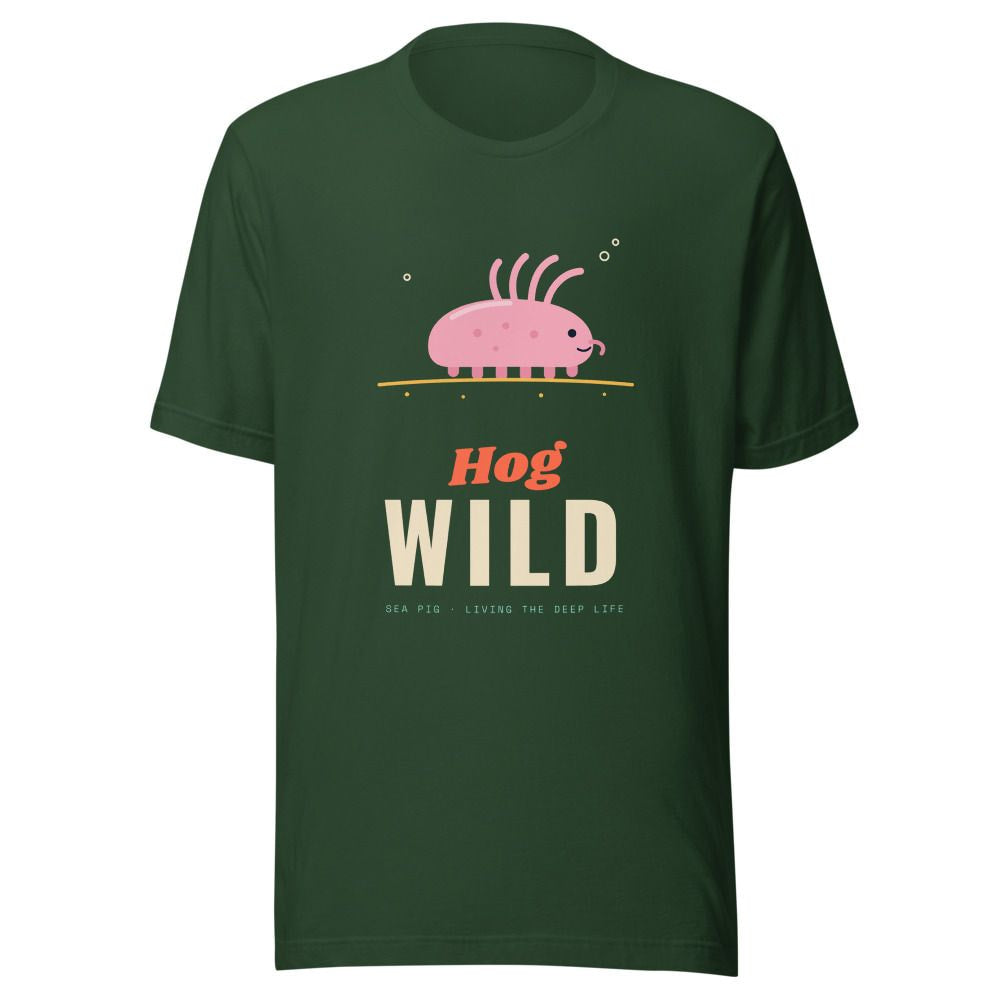 Hog Wild Sea Pig T-Shirt - Forest